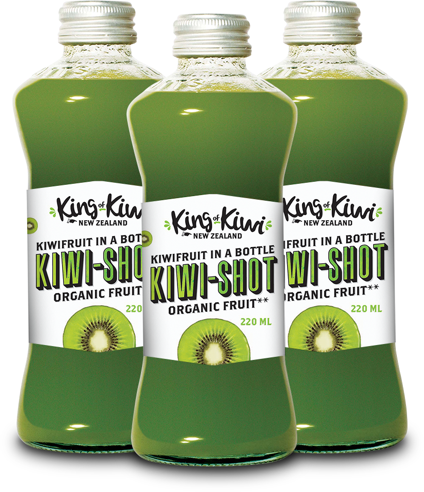 Kiwi Shot bottles